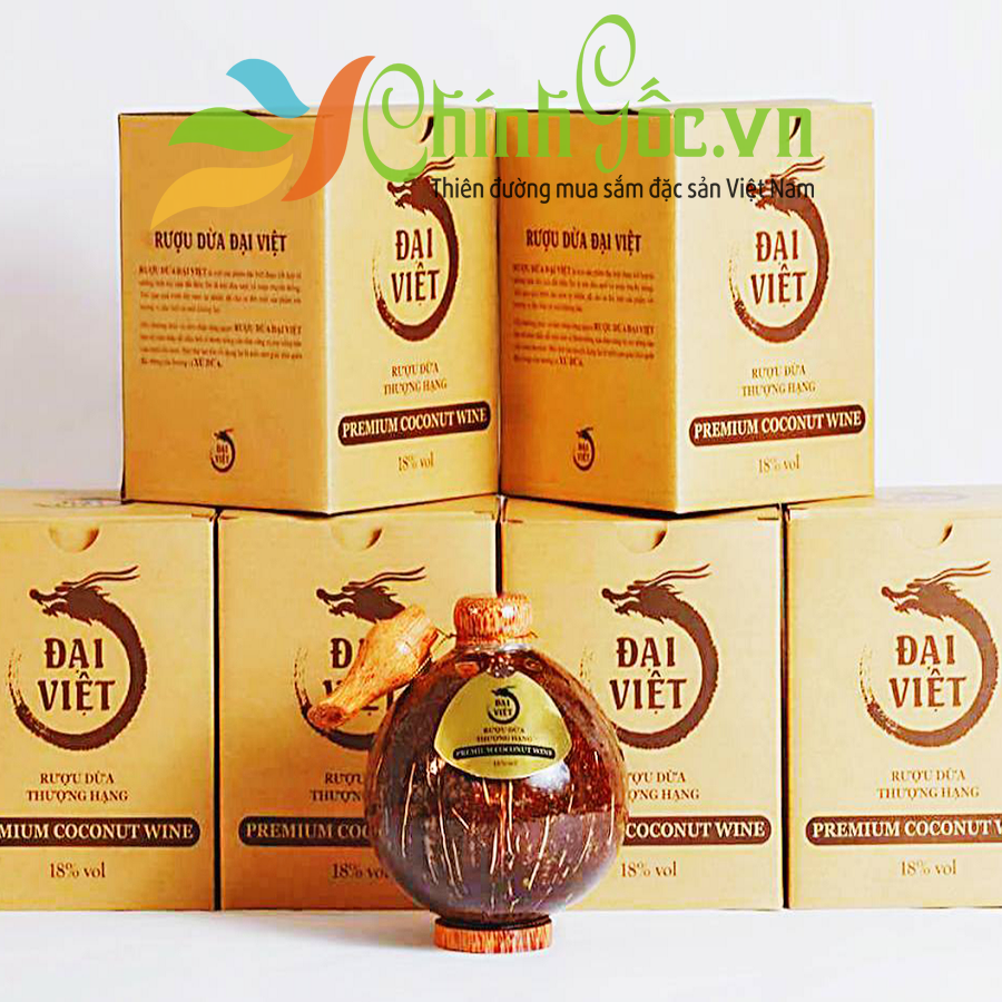 ruou dua dai viet dac san ben tre
